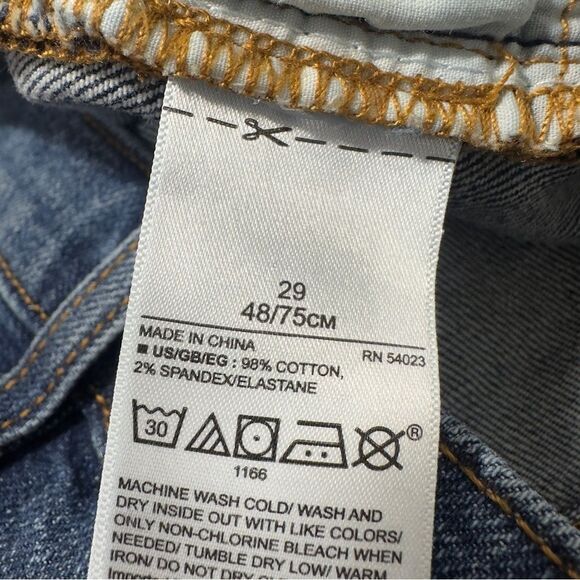 GAP 5” DENIM SHORT‎ 29 LIGHT INDIGO CASUAL - Picture 7 of 10